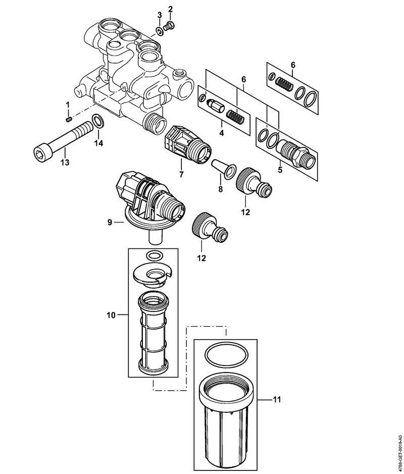 STIHL 47885100202 - Non-return valve