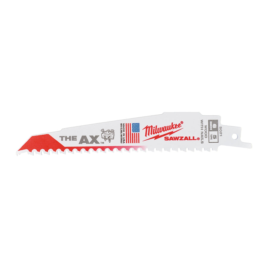 Milwaukee Lames de scie Heavy Duty AX™ - Lot de 5 - 300 mm