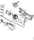 STIHL Plaque matricule FSE 71 (OEM 4809-967-1500)