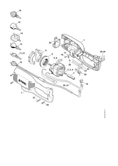 STIHL 48097901409 - Housing