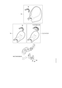 STIHL 48127909106 - Hand guard
