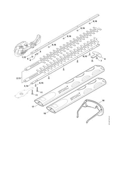 STIHL 48127106059 - Blade 500 mm / 20"