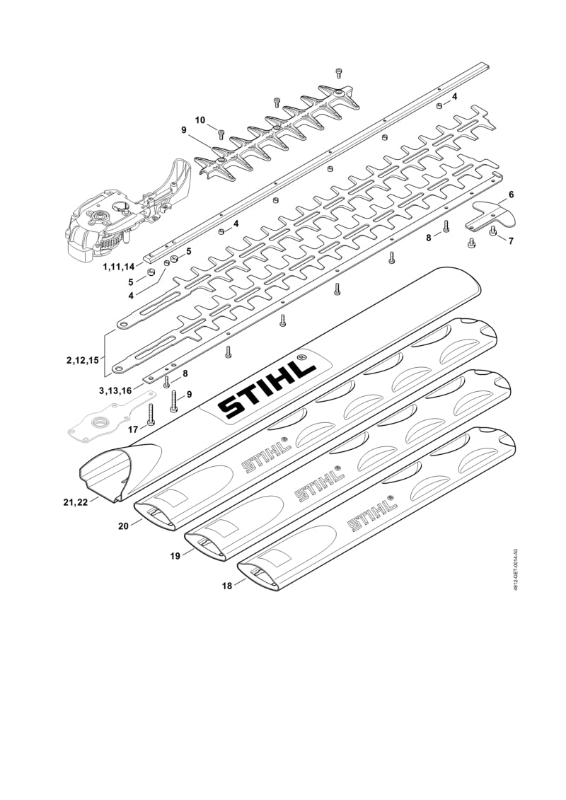 STIHL 00007929602 - Cutter guard 700 mm / 28"