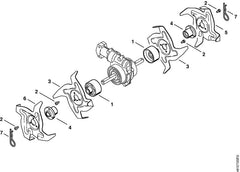 STIHL 46017134000 - Cultivator blade