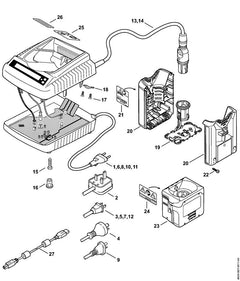 STIHL 48504400506 - Adapter AK