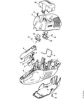 STIHL Monture de poignée (OEM 4851-791-0601)