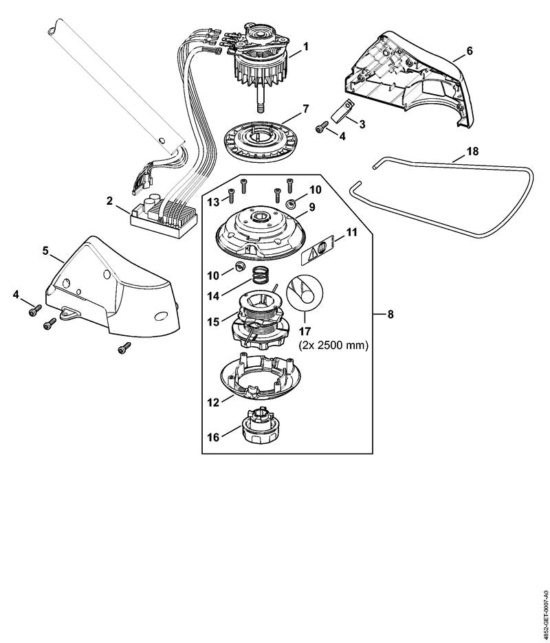 STIHL 48526090401 - Sealing washer