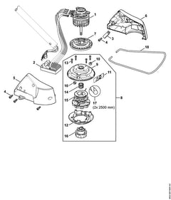 STIHL 48524301401 - Electronic module
