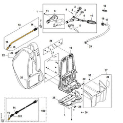 STIHL 48545000900 - Spray lance/wand