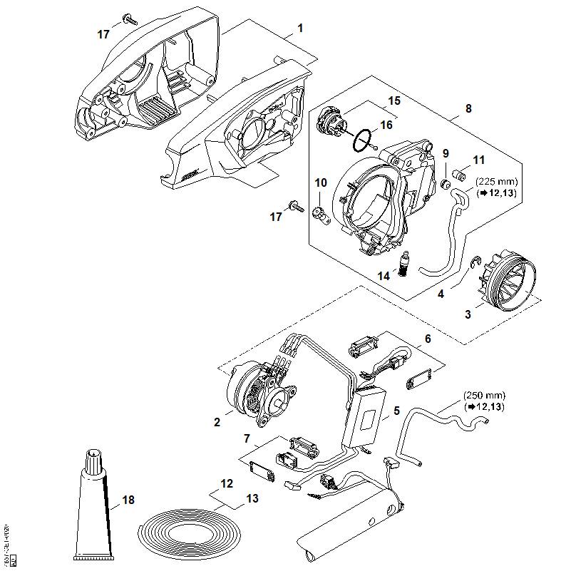 STIHL 48576403202 - Oil pump