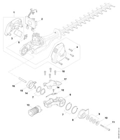 STIHL 48597935715 - Clamp