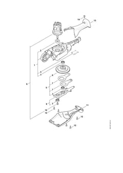 STIHL 48596424800 - Thrust plate