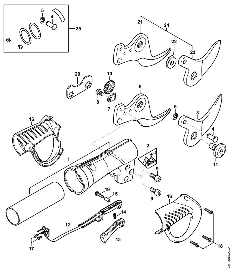 STIHL 00008950600 - Setting tool