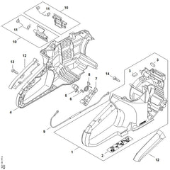 STIHL 00009677263 - Warning pictogram TSA