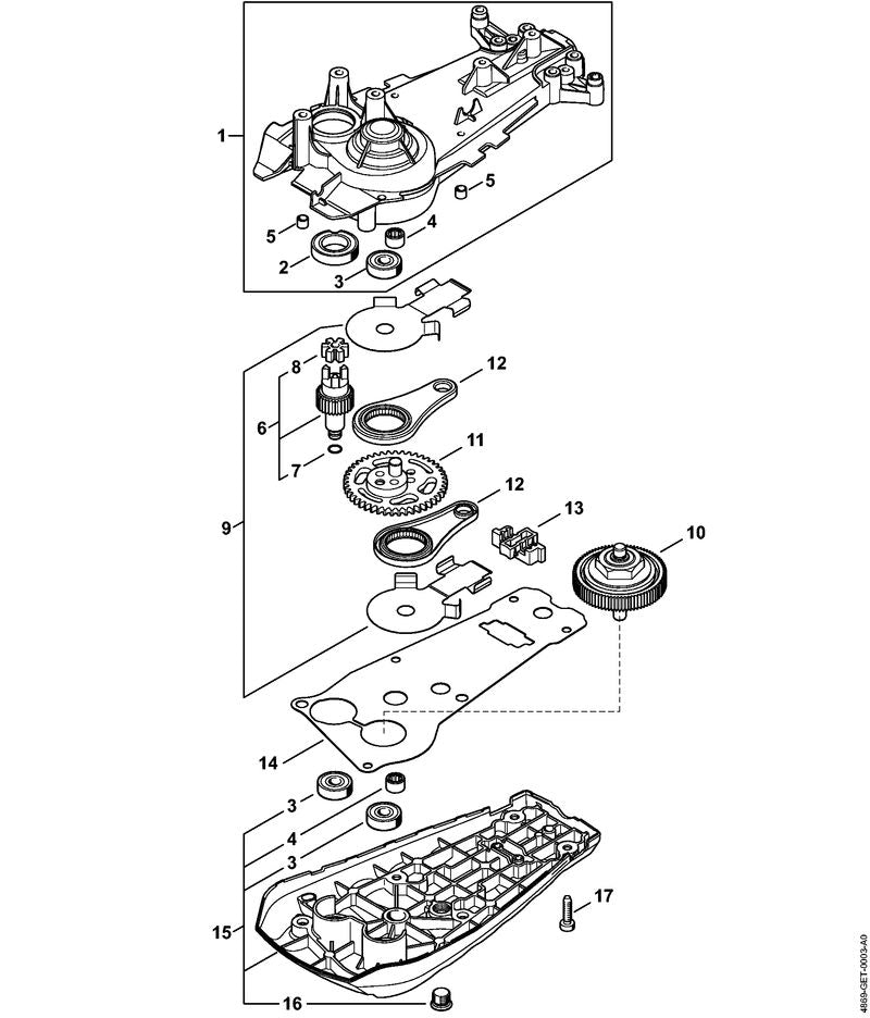 STIHL Bielle (OEM 4237-640-6801)