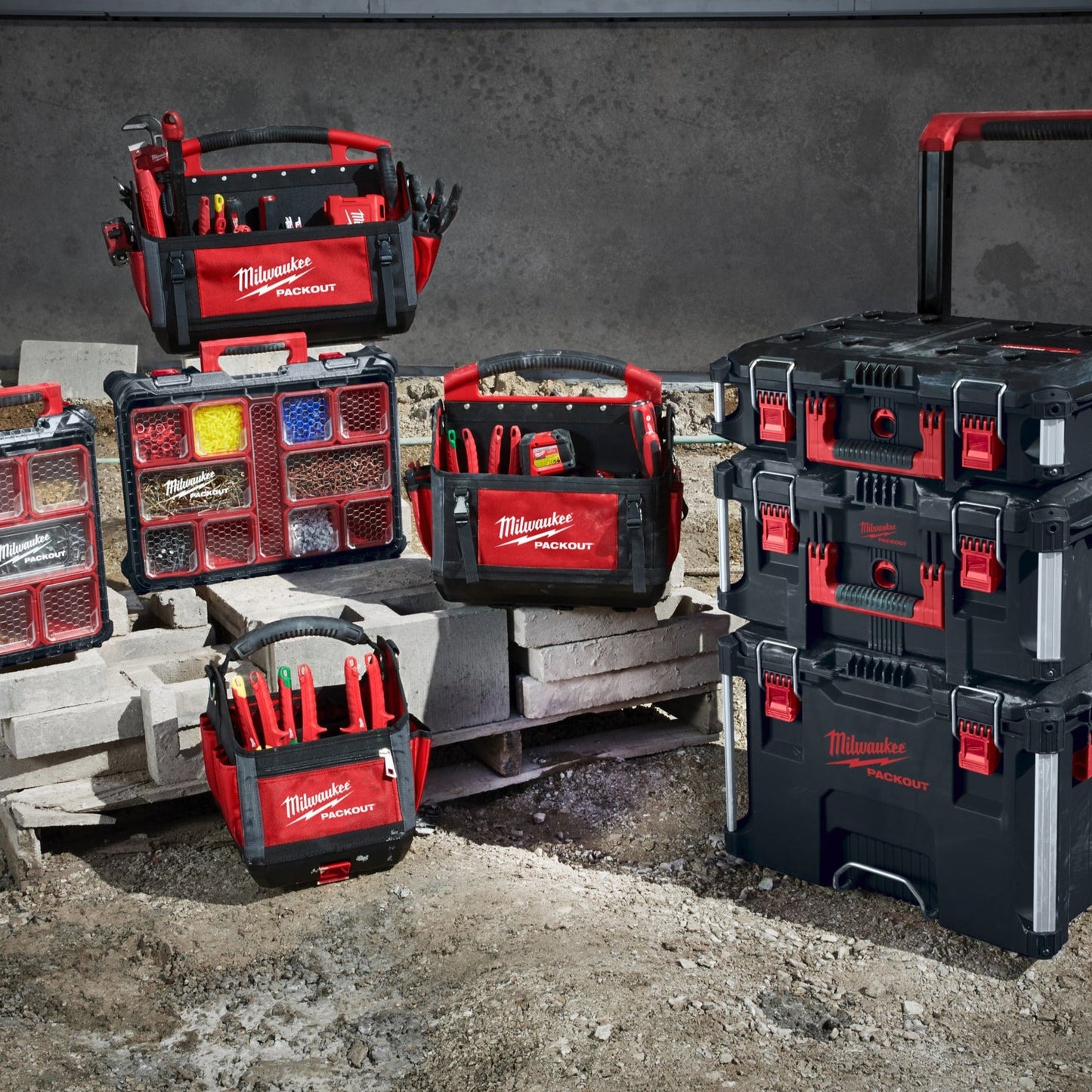 Milwaukee PACKOUT™ Coffre à roulettes