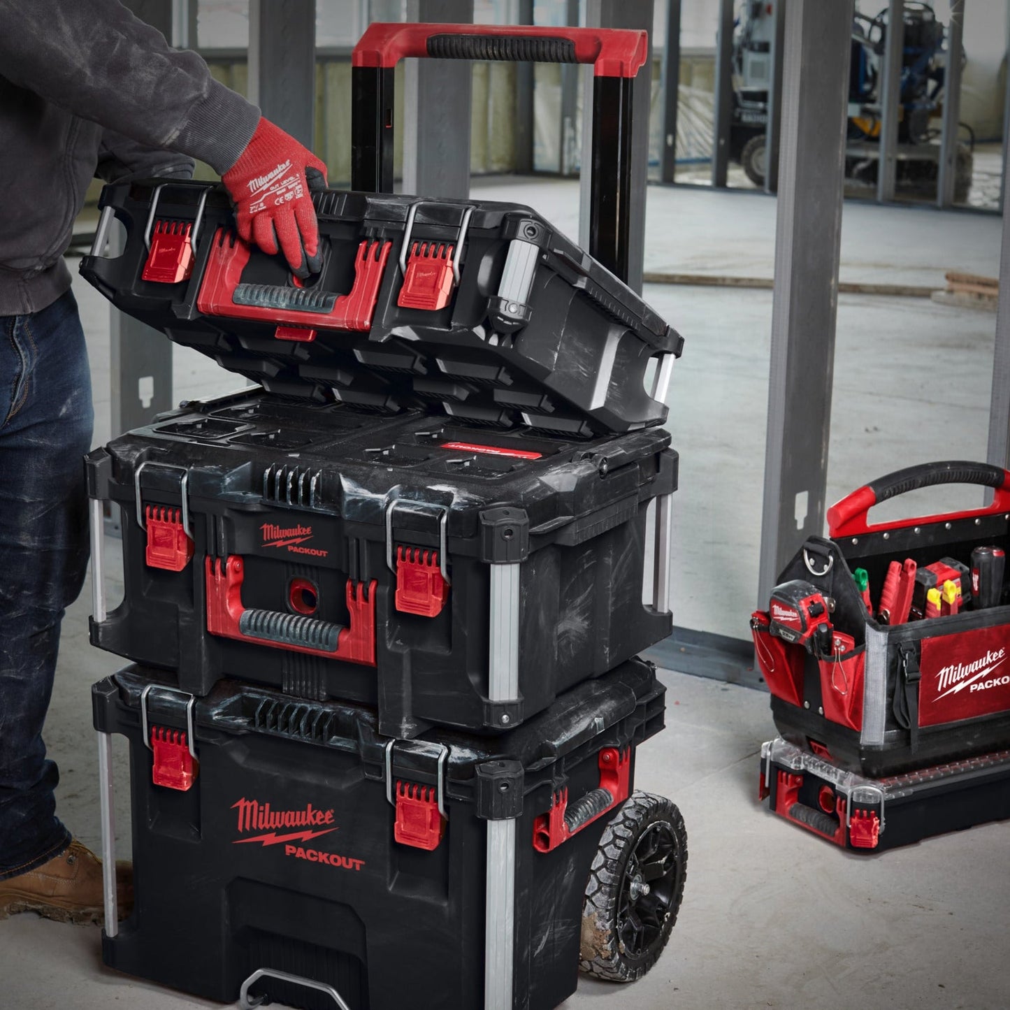 Milwaukee PACKOUT™ Coffre à roulettes