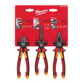 Milwaukee Jeu de pinces VDE - 3 pièces