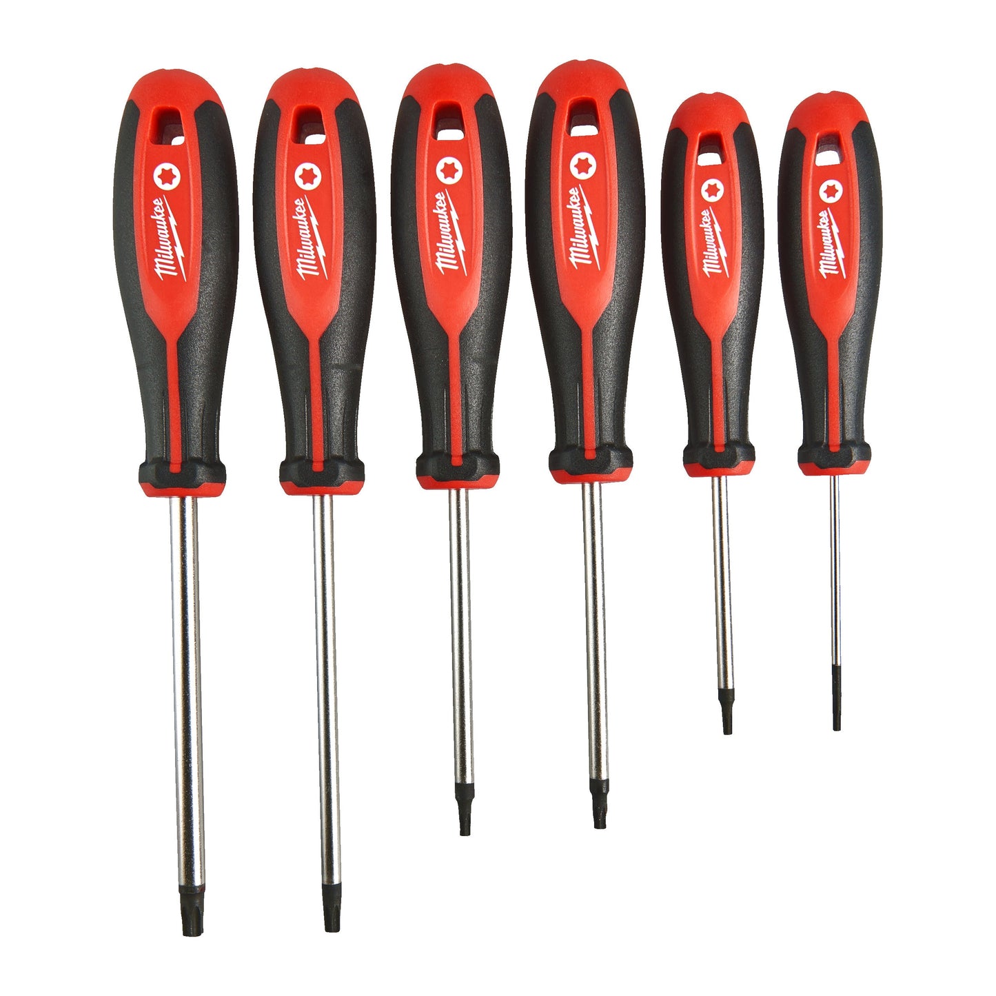 Jeu de tournevis Torx Milwaukee Tri-Lobe - 6 pièces