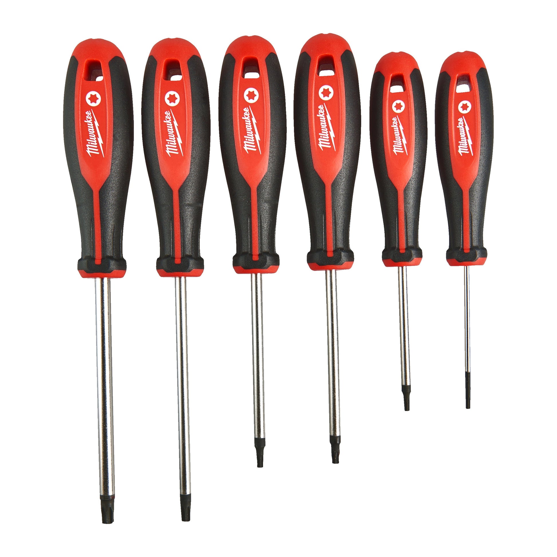 Jeu de tournevis Torx Milwaukee Tri-Lobe - 6 pièces