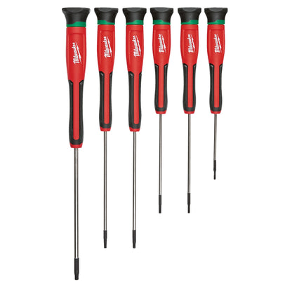 Milwaukee Jeu de tournevis de précision Torx (6 pièces)