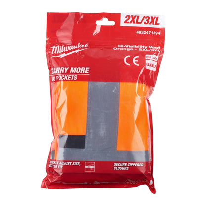 Milwaukee Gilet de sécurité haute visibilité - 2XL/3XL