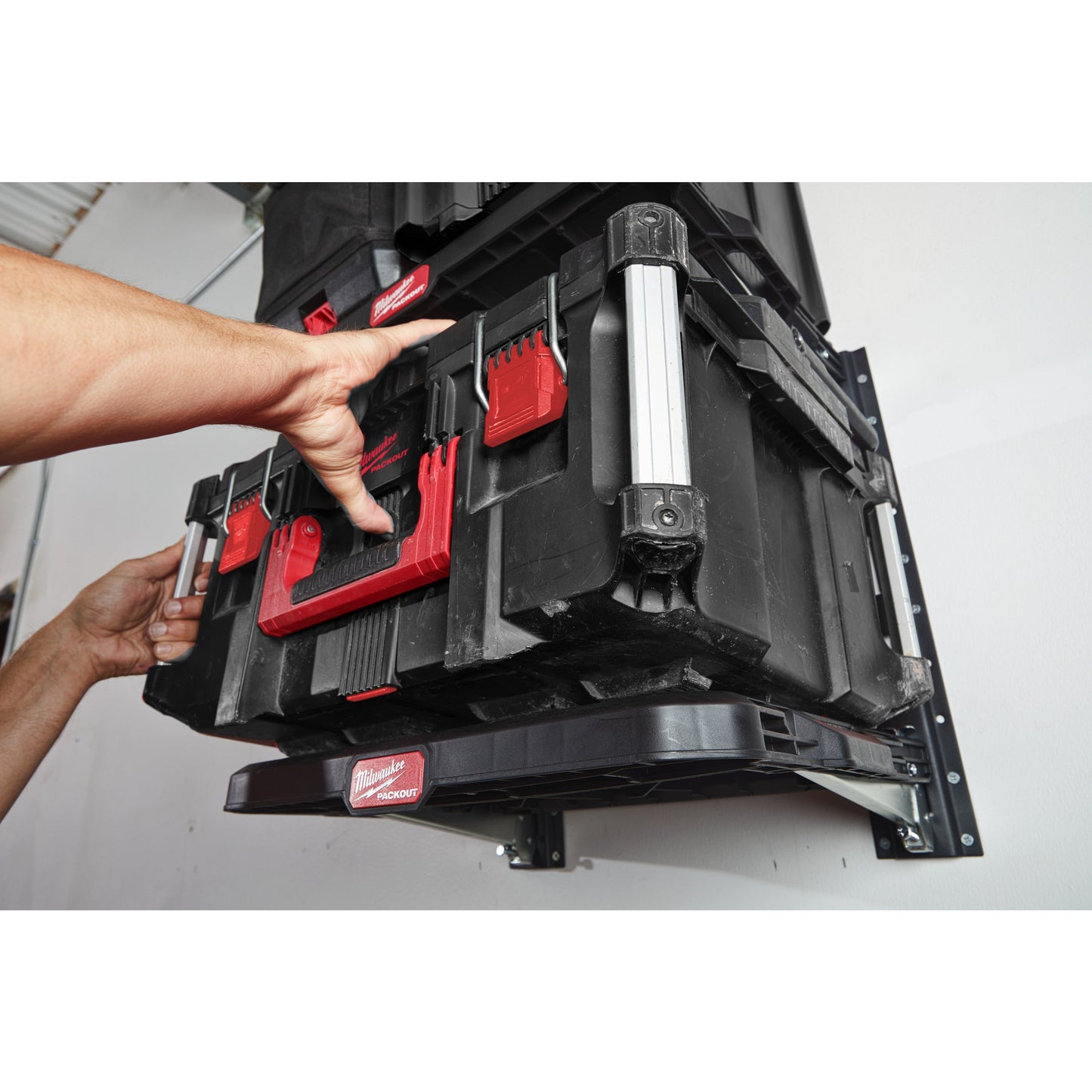 Milwaukee PACKOUT Système d’étagères (2 plateaux + rails)