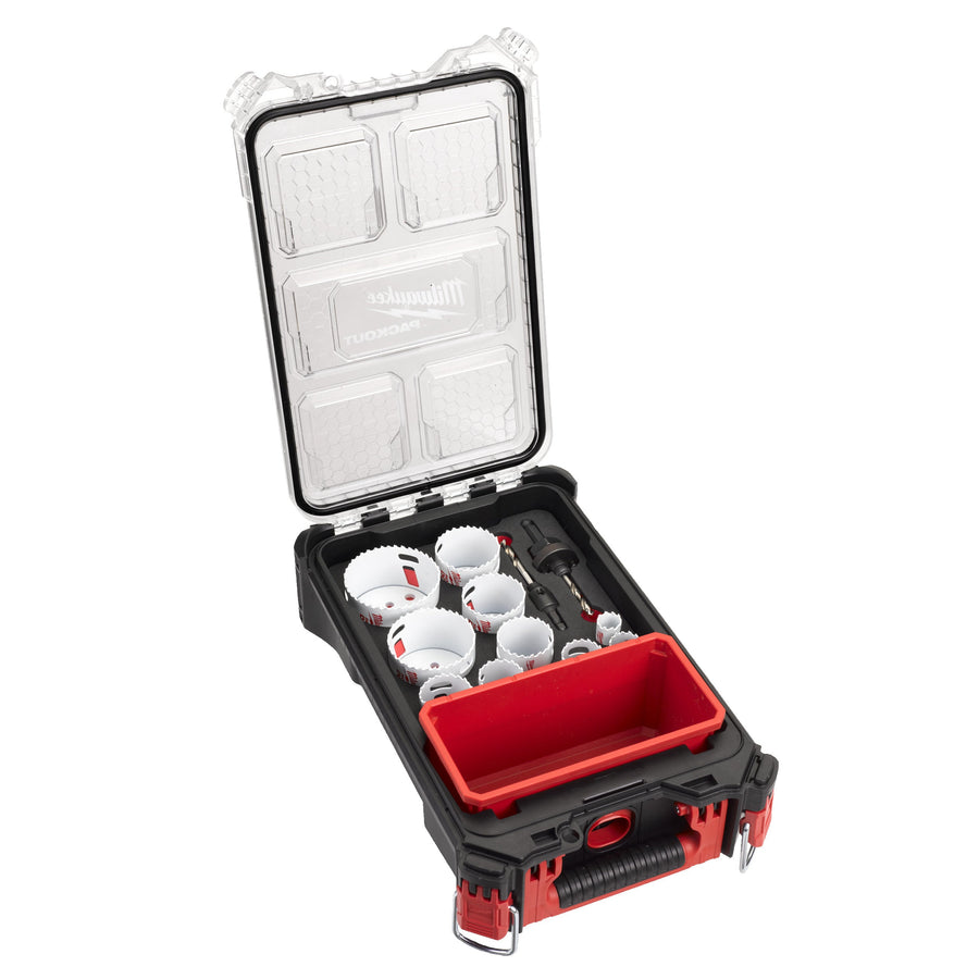 Milwaukee Hole Dozer PACKOUT set de scies-cloches (12 pièces)