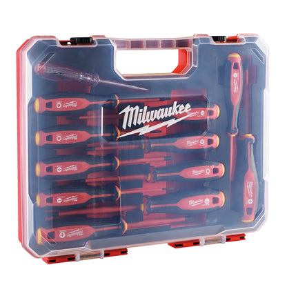 Milwaukee Coffret de tournevis VDE Tri-Lobe - 12 pièces