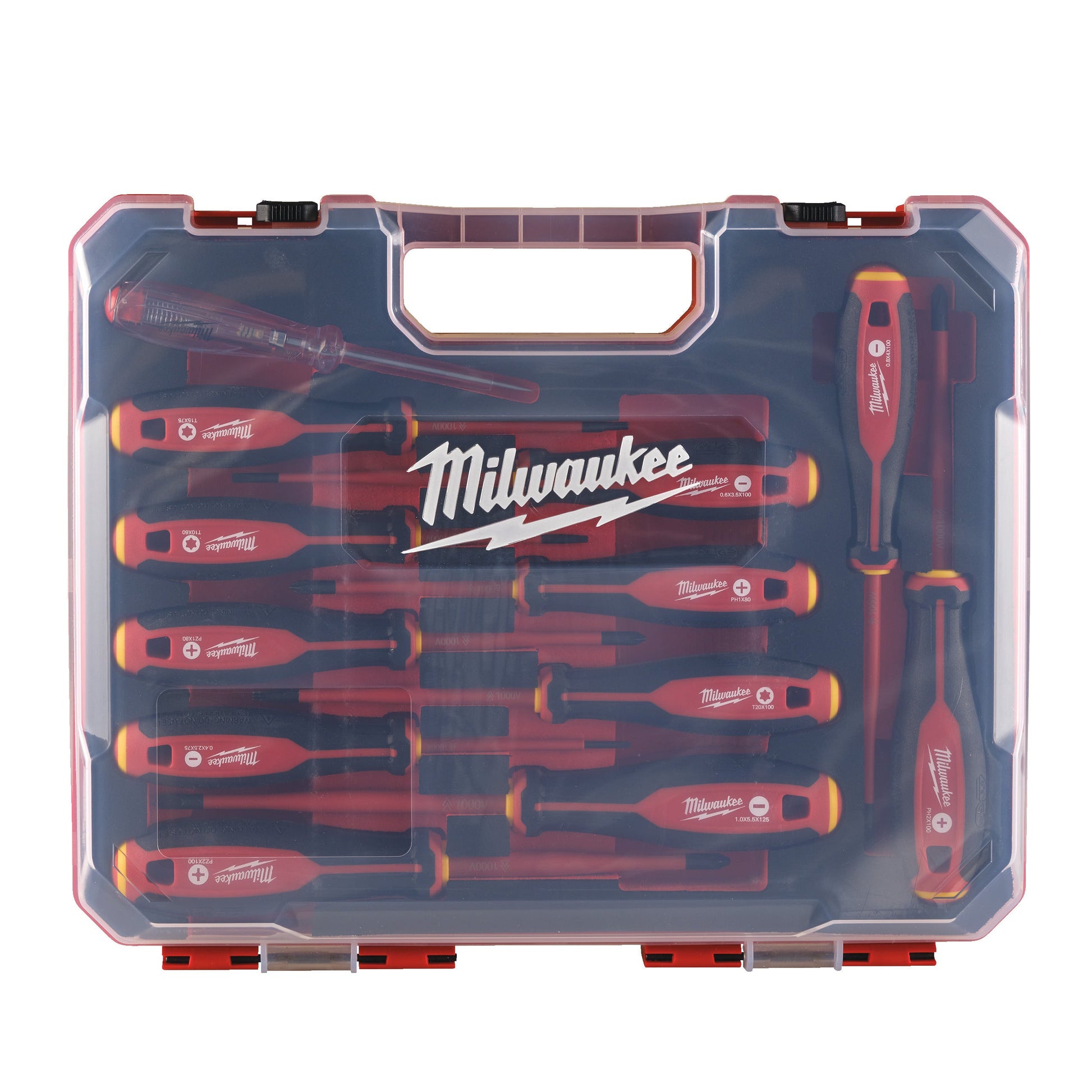 Milwaukee Coffret de tournevis VDE Tri-Lobe - 12 pièces