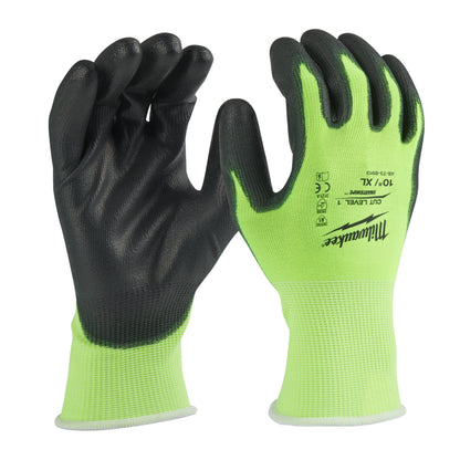 MILWAUKEE® Gants haute visibilité Cut A 10/XL
