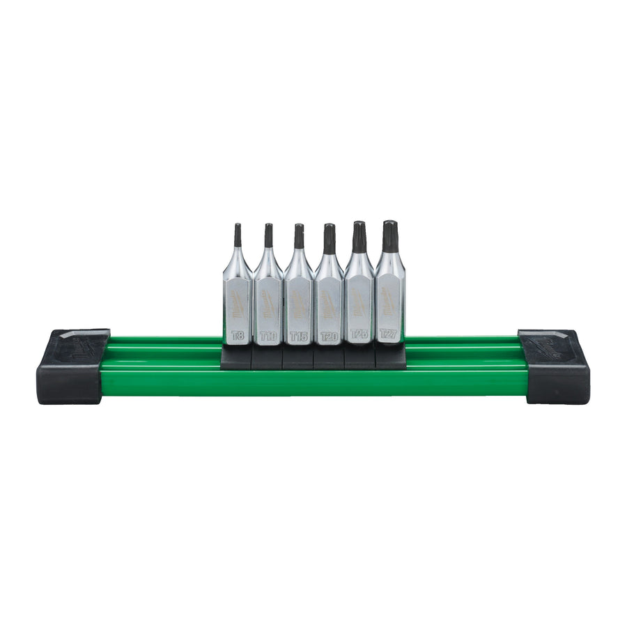 Milwaukee Coffret de douilles embouts Torx entraînement 1/4" (6 pièces)