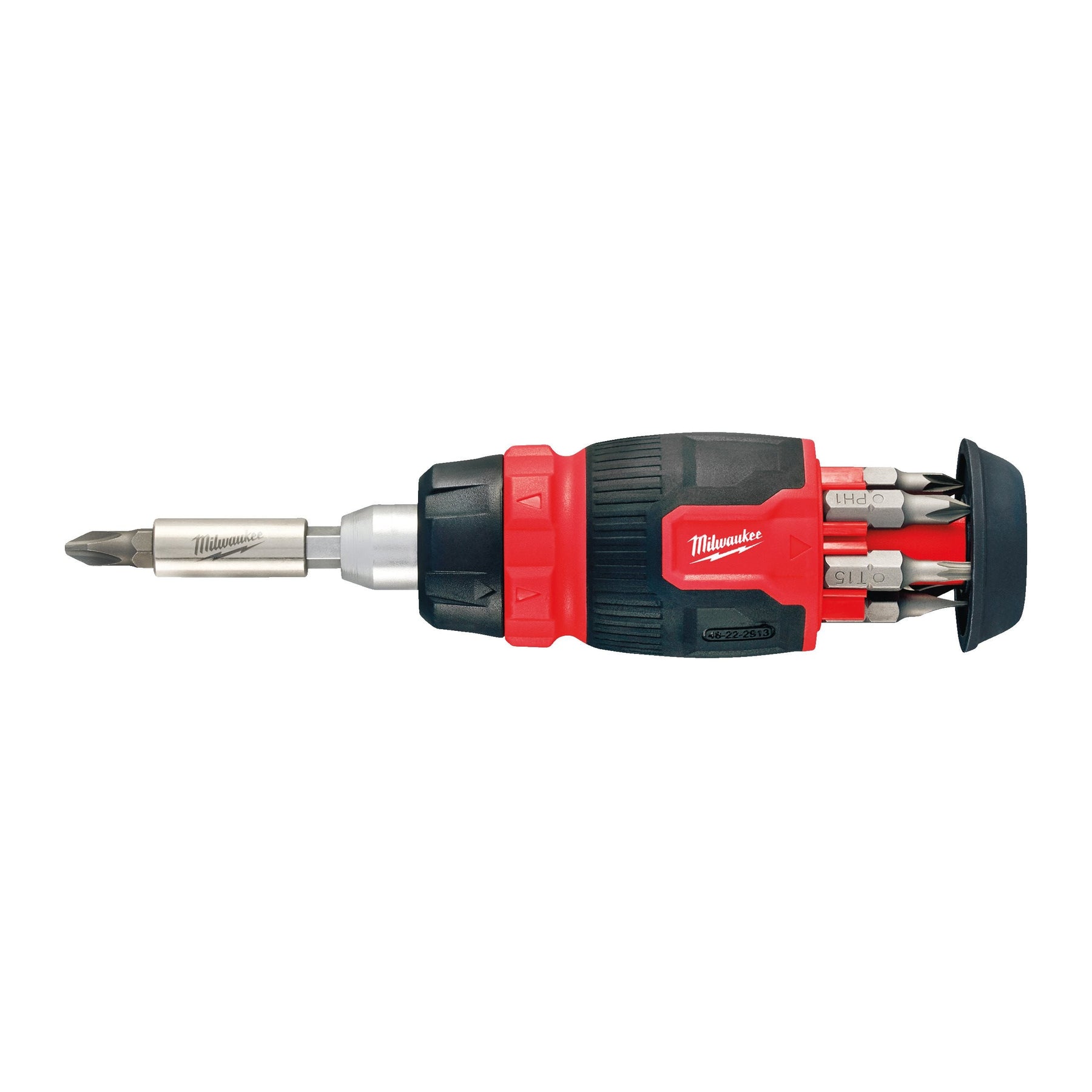 Milwaukee Tournevis compact multi-embouts 8 en 1