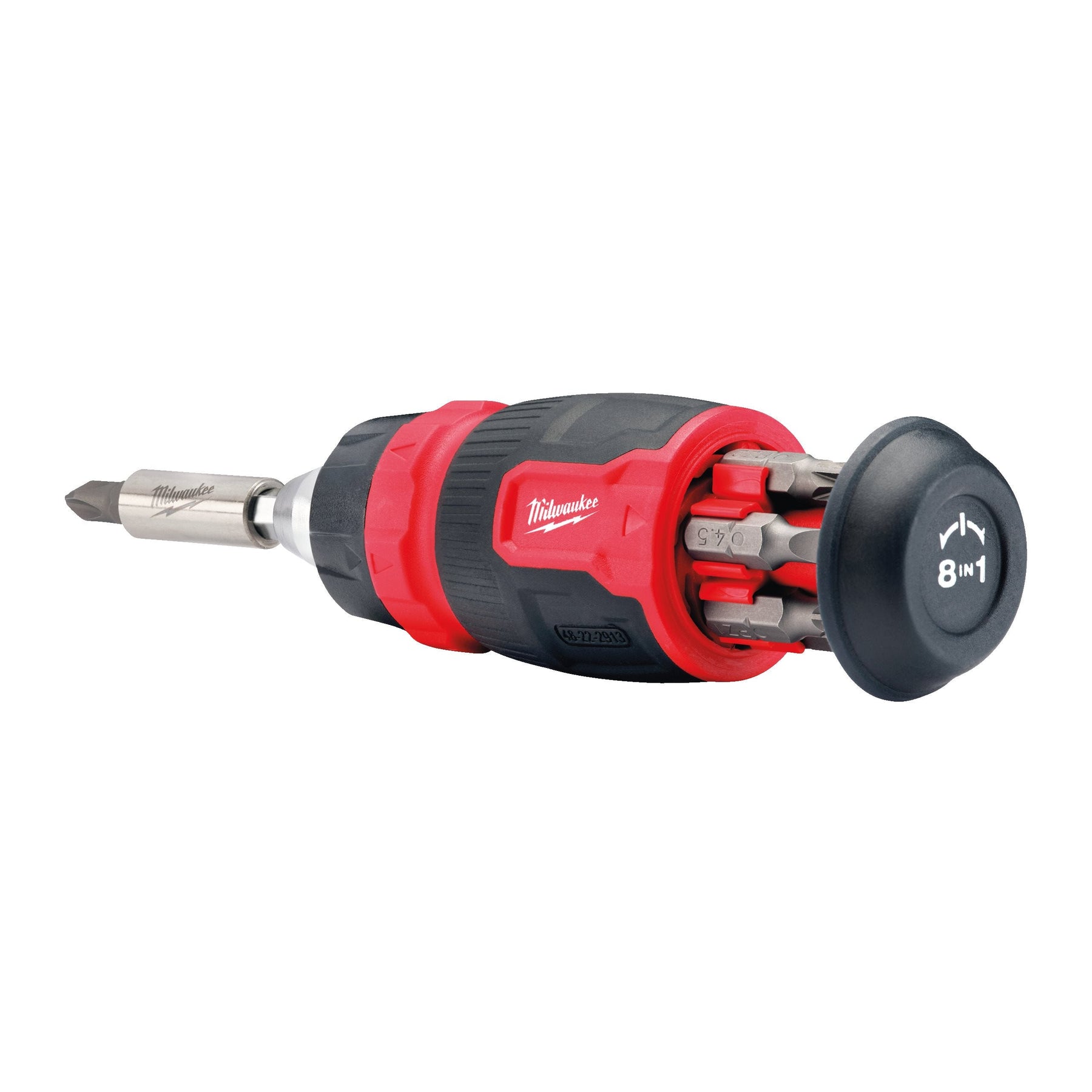 Milwaukee Tournevis compact multi-embouts 8 en 1