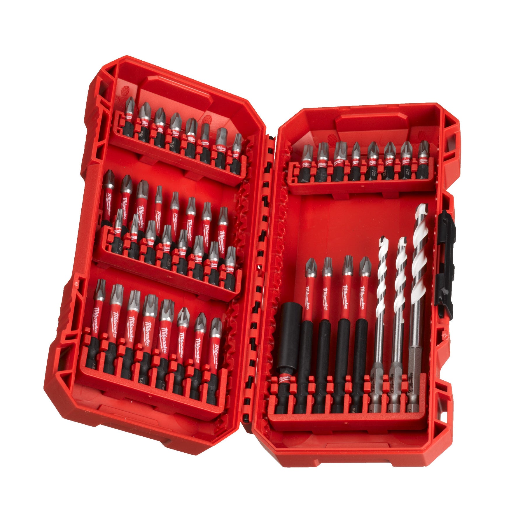 Milwaukee Shockwave Impact Duty Coffret d'embouts - 48 pièces