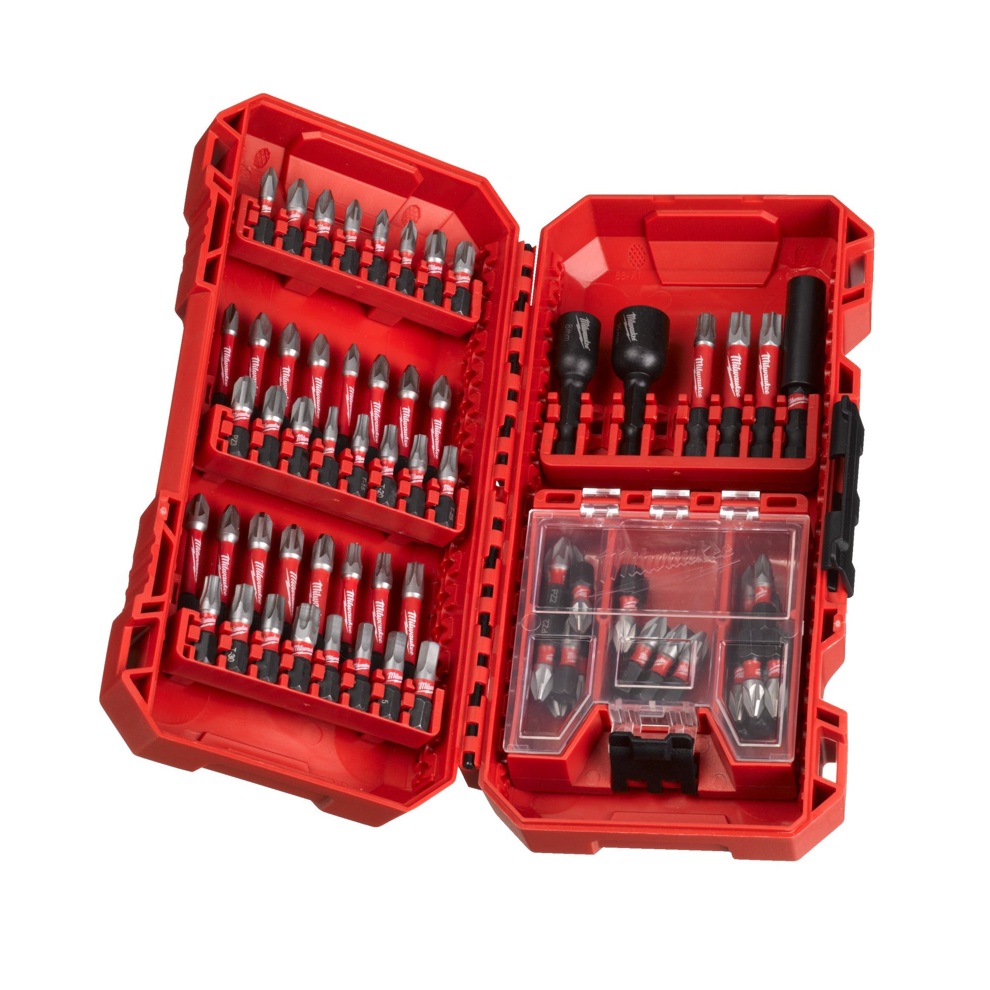 Milwaukee SHOCKWAVE Impact Duty - Coffret d'embouts, 70 pièces