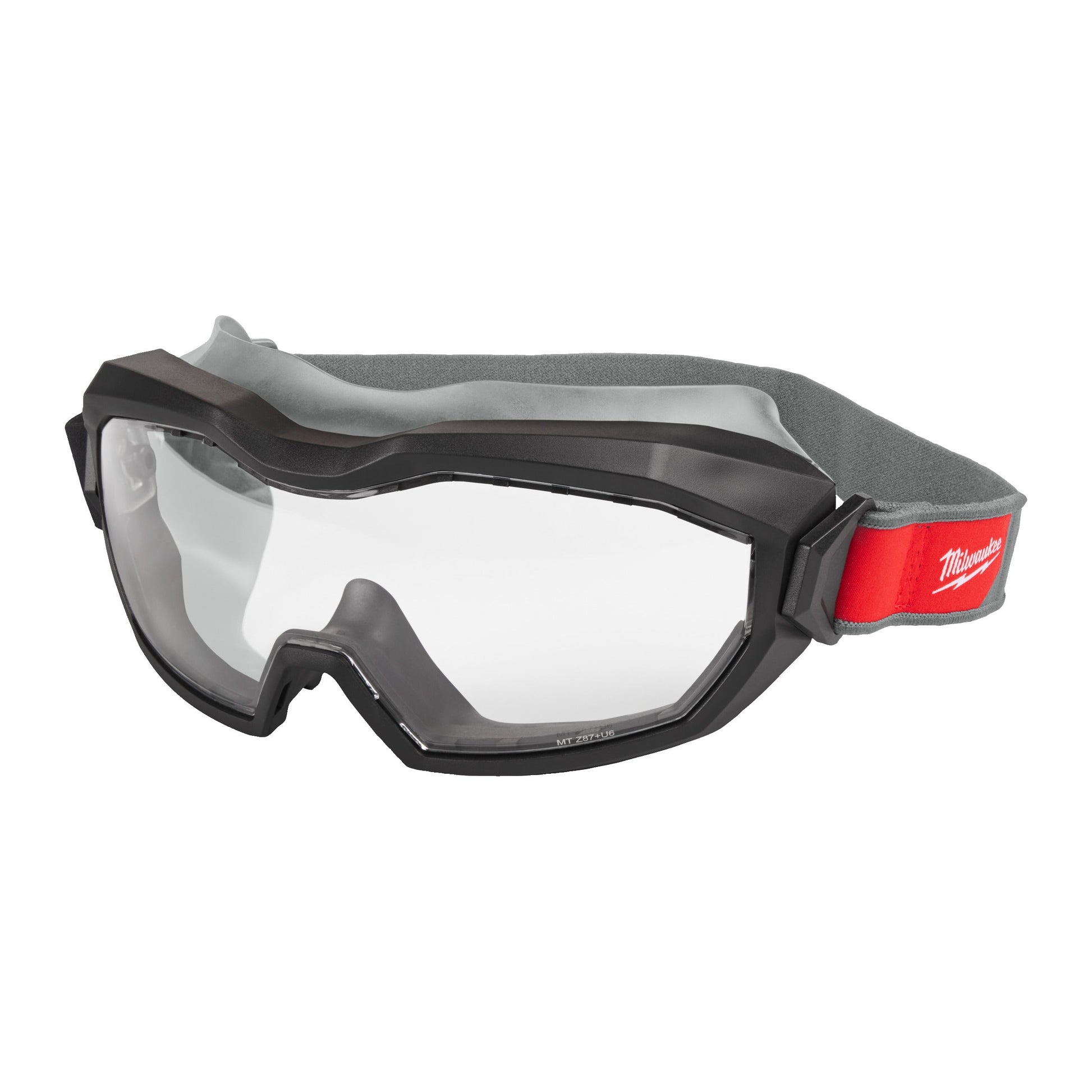 Milwaukee Lunettes-masque non ventilées, lentilles claires