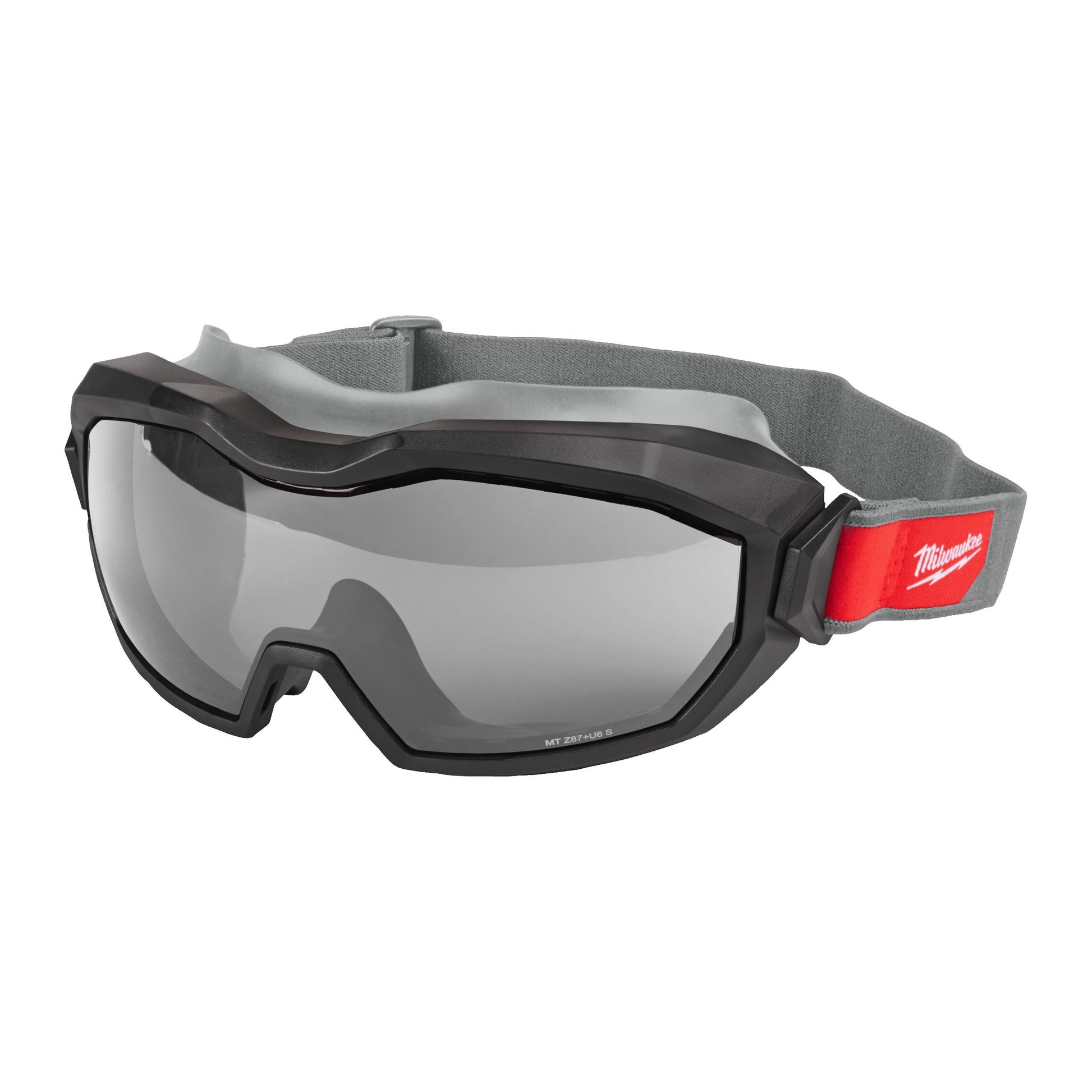 Milwaukee Lunettes-masque haut profil non ventilées - gris