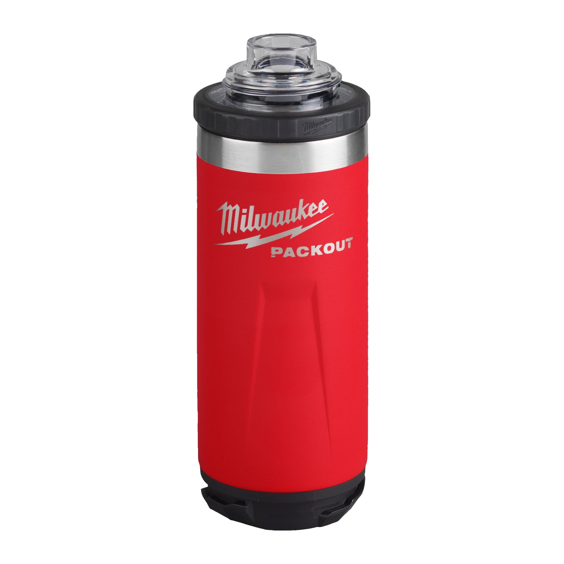 Milwaukee PACKOUT Bouteille 710 ml avec Bouchon Chug - Rouge