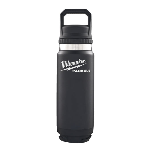Milwaukee PACKOUT Bouteille 710 ml avec Bouchon - Noir