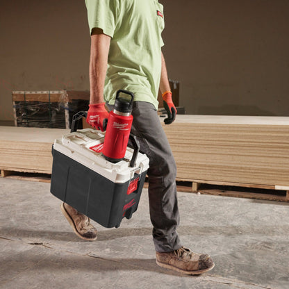 Milwaukee PACKOUT Bouteille 1065 ml avec couvercle Chug - Rouge