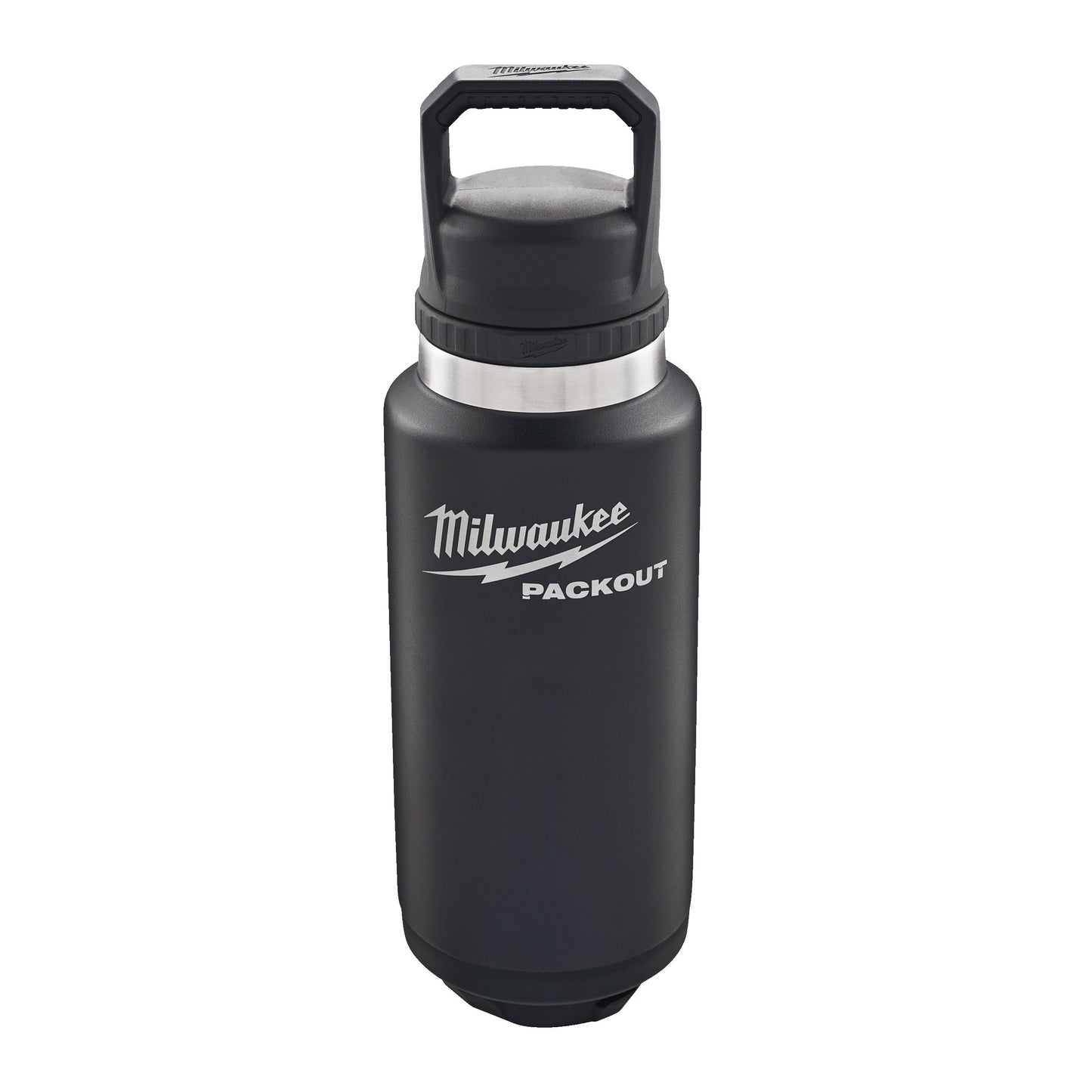 Bouteille Milwaukee PACKOUT 1065 ml avec bouchon Chug - Noir