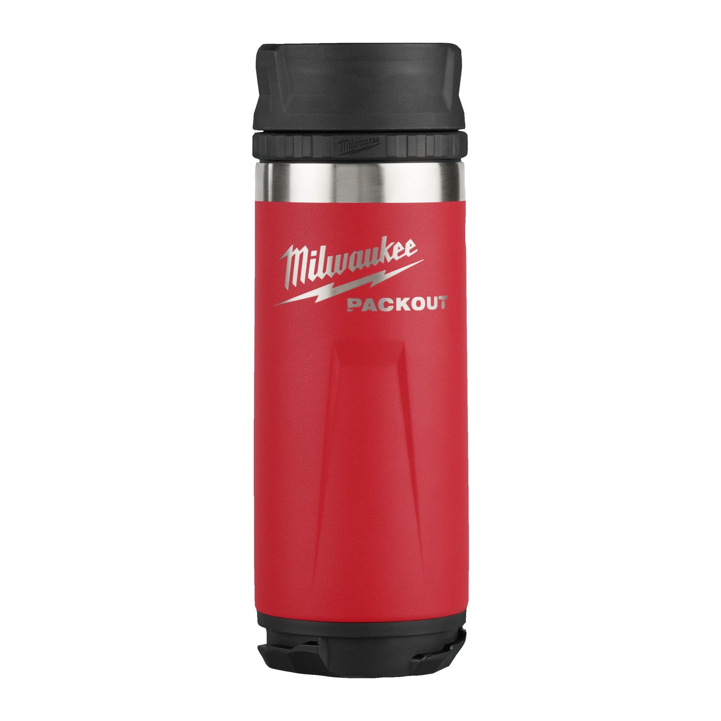 Milwaukee PACKOUT bouteille 532 ml avec bouchon à bec rouge
