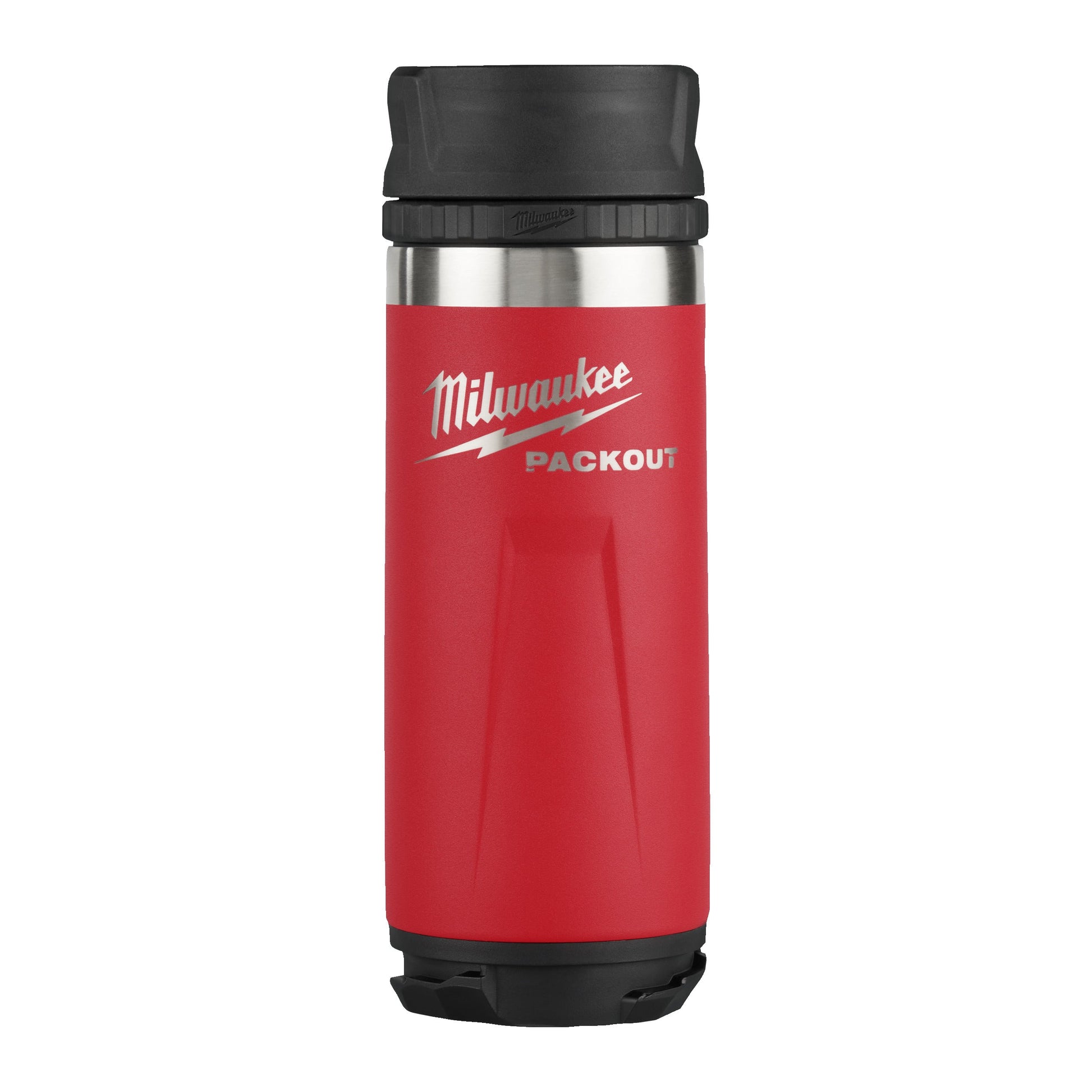 Milwaukee PACKOUT bouteille 532 ml avec bouchon à bec rouge