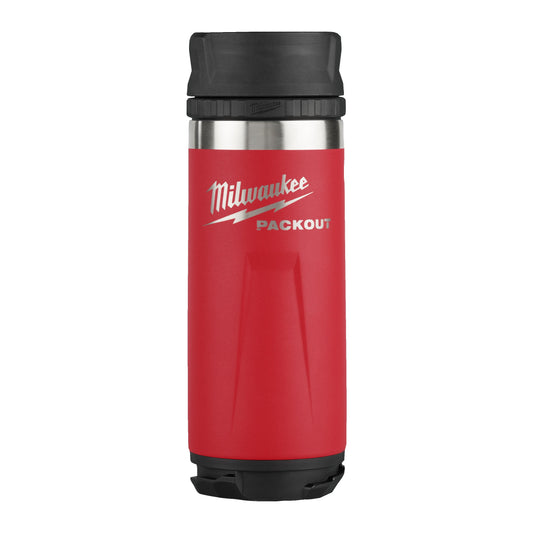 Milwaukee PACKOUT bouteille 532 ml avec bouchon à bec rouge