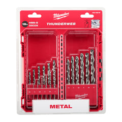 Milwaukee HSS-G Thunderweb Set - 19 pièces