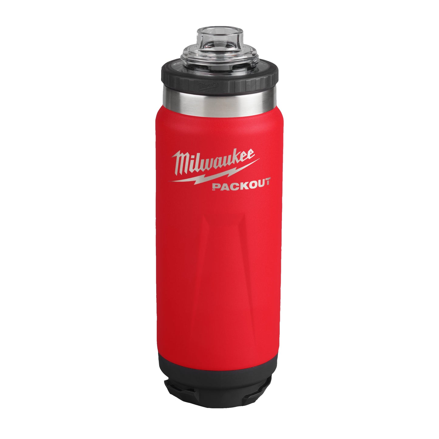 Milwaukee PACKOUT Bouteille 532 ml avec Bouchon - Rouge