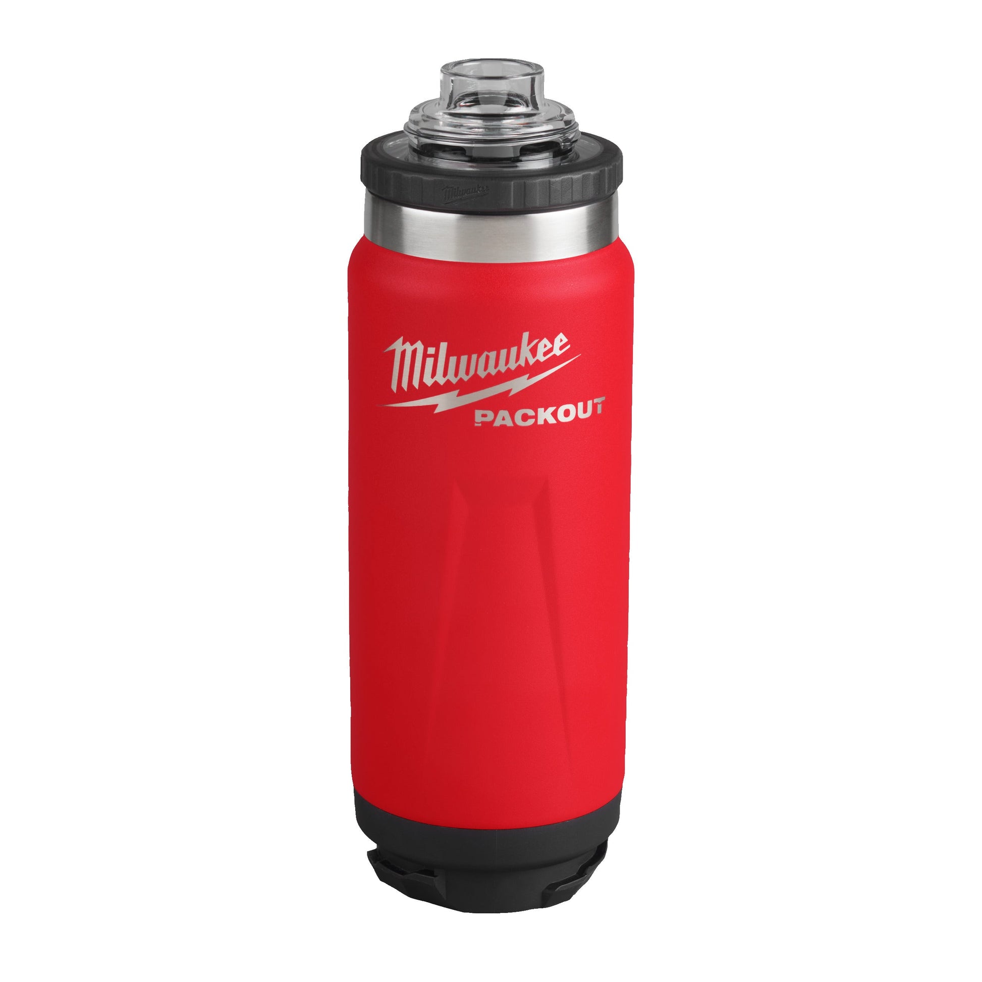 Milwaukee PACKOUT Bouteille 532 ml avec Bouchon - Rouge
