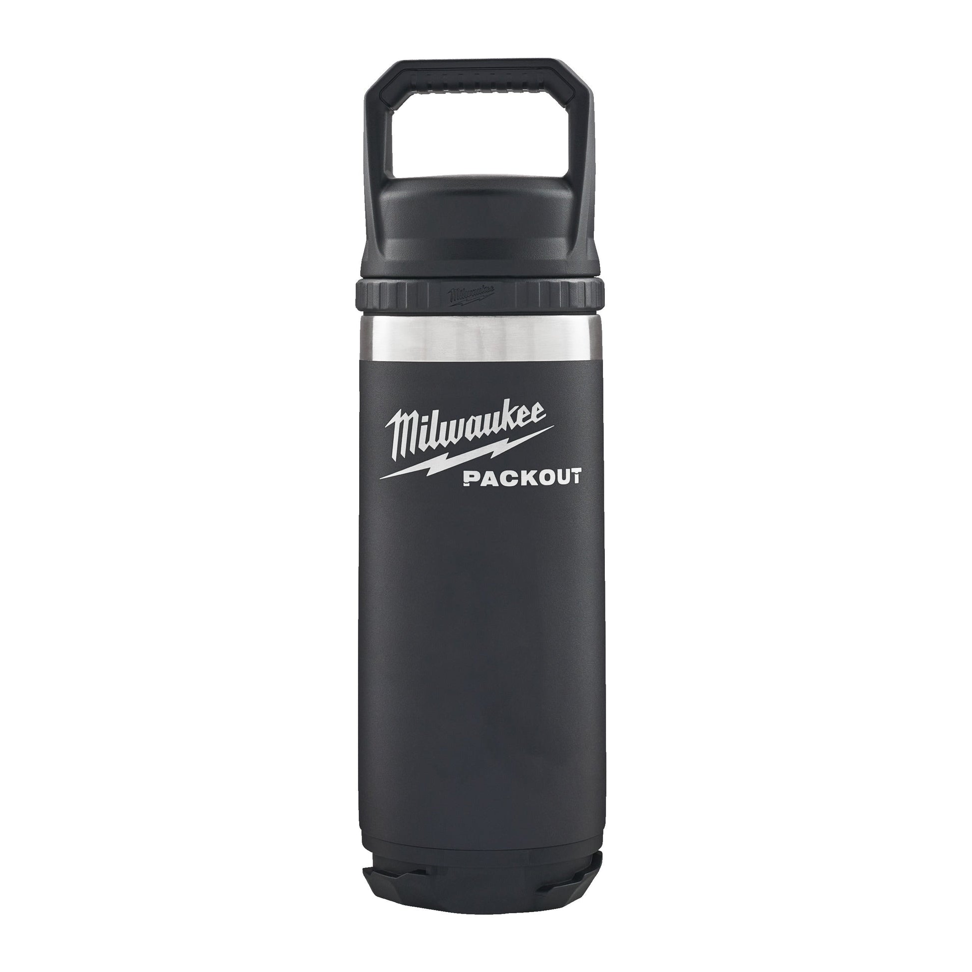 Milwaukee PACKOUT Bouteille 532 ml avec bouchon Chug - Noir