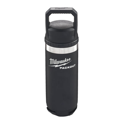 Milwaukee PACKOUT Bouteille 532 ml avec bouchon Chug - Noir